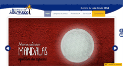 Desktop Screenshot of lamparasilumeco.com